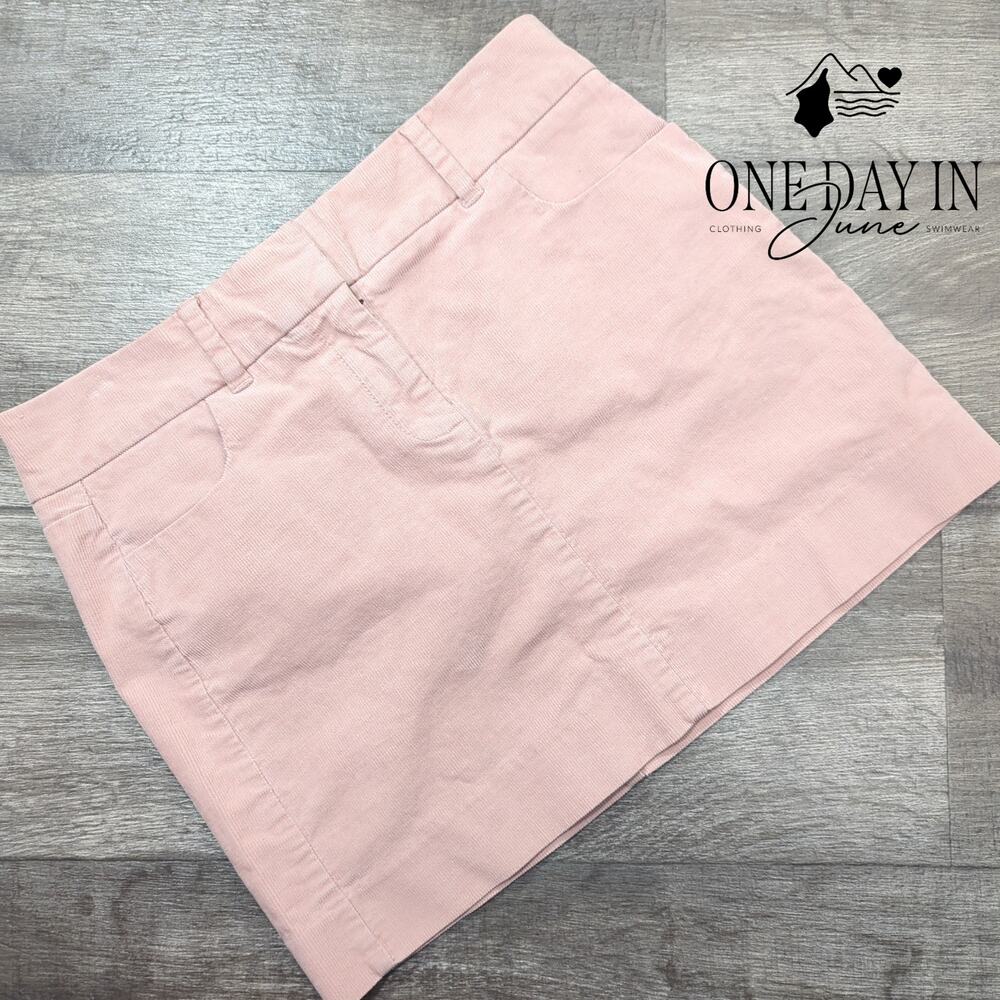 J.Crew Corduroy Mini Skirt Size 8